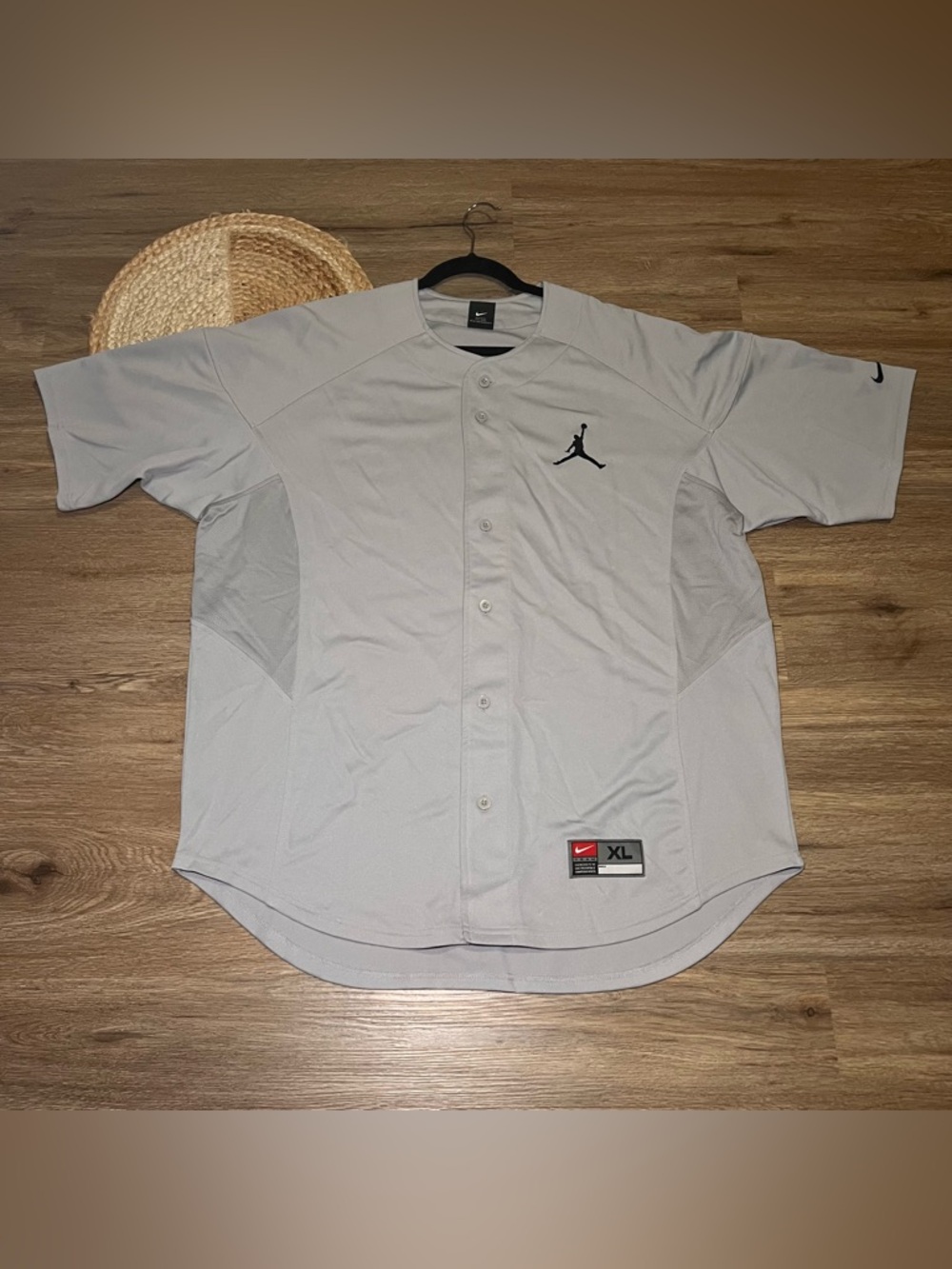 NIKE Vtg Jumpman Custom #3 Steinberg Baseball Jersey PERSONALIZED